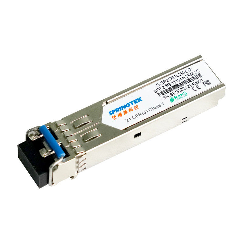 WDM compatible LC 2.5G 1310nm d'émetteurs-récepteurs de SFP 2km Cisco avec le module optique d'émetteurs-récepteurs de DDM
