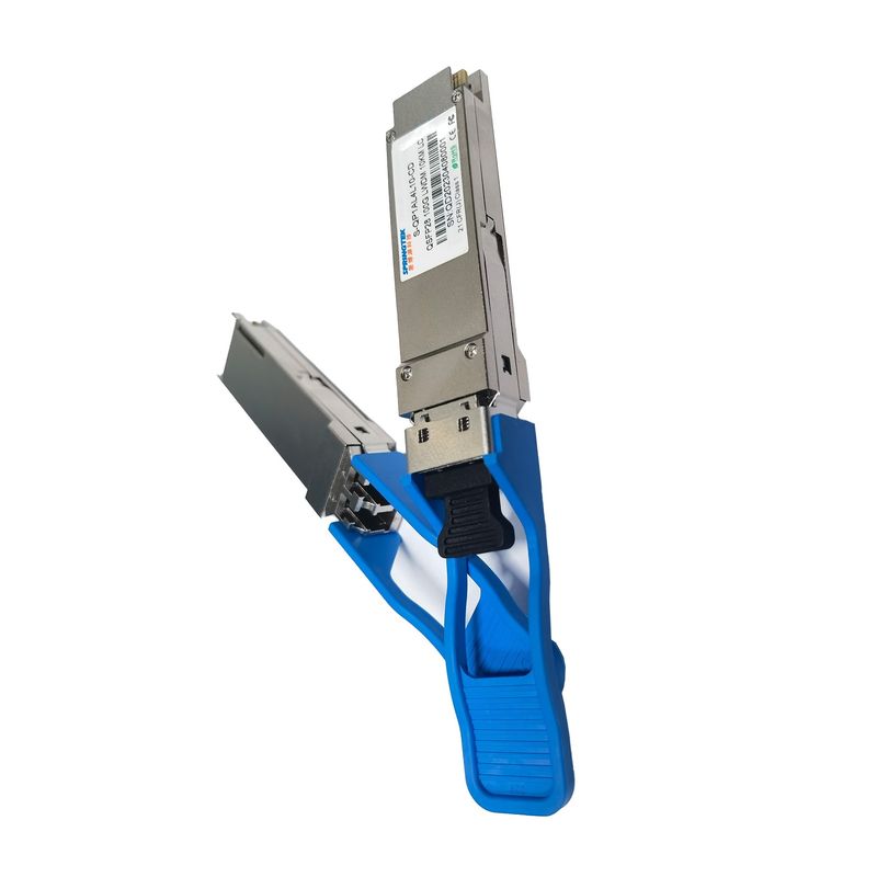 WDM compatible duplex de l'émetteur-récepteur 1310nm 10km DOM LAN de LC SMF 100gbase Cisco QSFP28 LR4