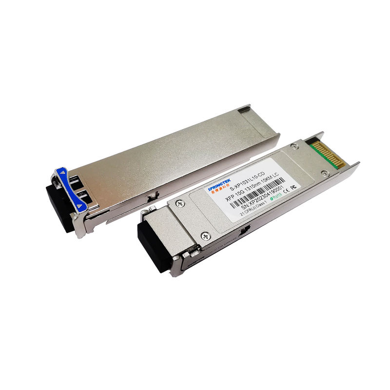 Émetteurs-récepteurs optiques de 10GBASE-LR/LW OC-192/STM-64 DOM Module 10G XFP LR 1310nm 10km pour Dell