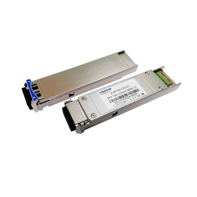 Mode unitaire de double fibre de l'émetteur-récepteur 1310nm LR 20km d'Alcatel 10G XFP de genévrier de Cisco de brocard