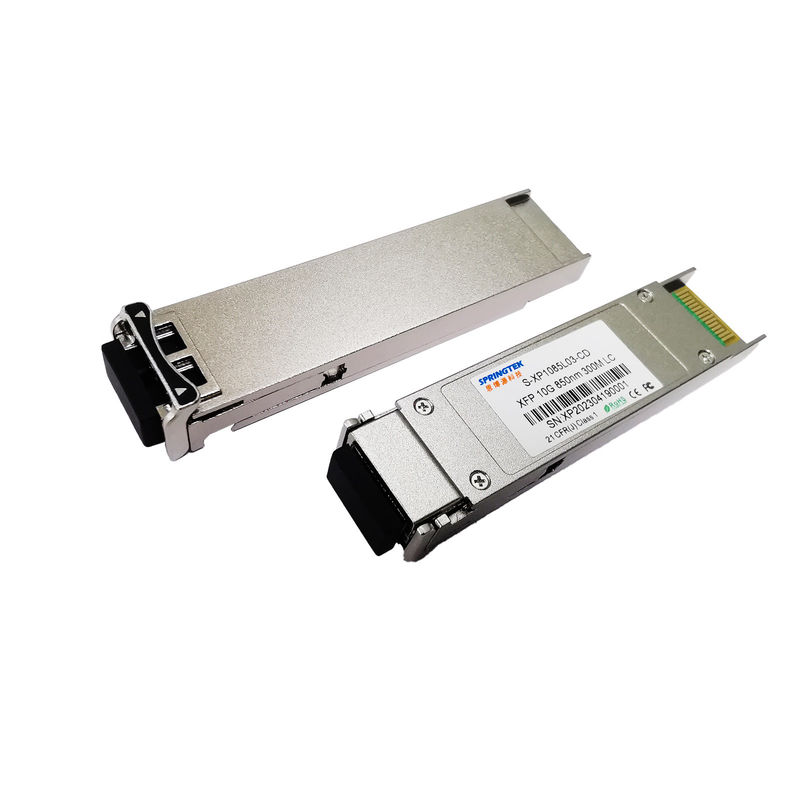 connecteur optique que l'on peut brancher de l'émetteur-récepteur LC des émetteurs-récepteurs XFP du SR 850nm 10G SFP+ de 10G XFP